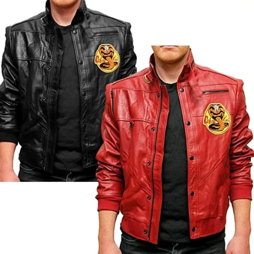 Karate Kid Johnny Leather Jacket - Image 2