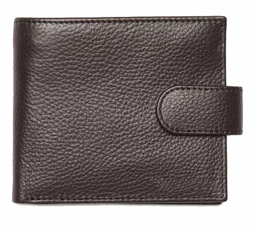 Bermon Men Textured Leather Wallet