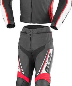 Büse Silverstone Pro Two Piece Leather Motorcycle Suit