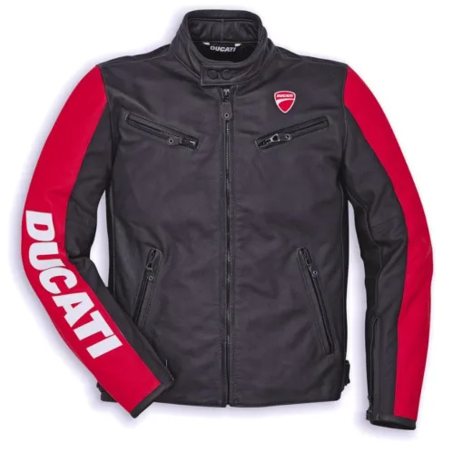Ducati Herren C3 Motorcycle Leather Jacket