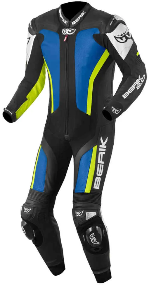 Berik Losail Men One Piece Motorcycle Leather Suit