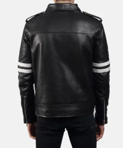 Dragonhide Black Leather Jacket