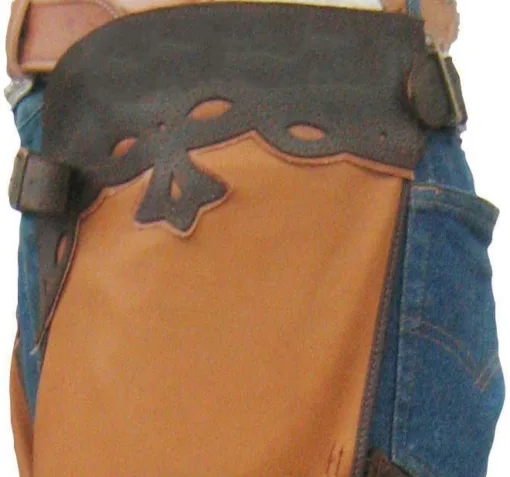 Western Chaps in Nappa Leather - Image 2